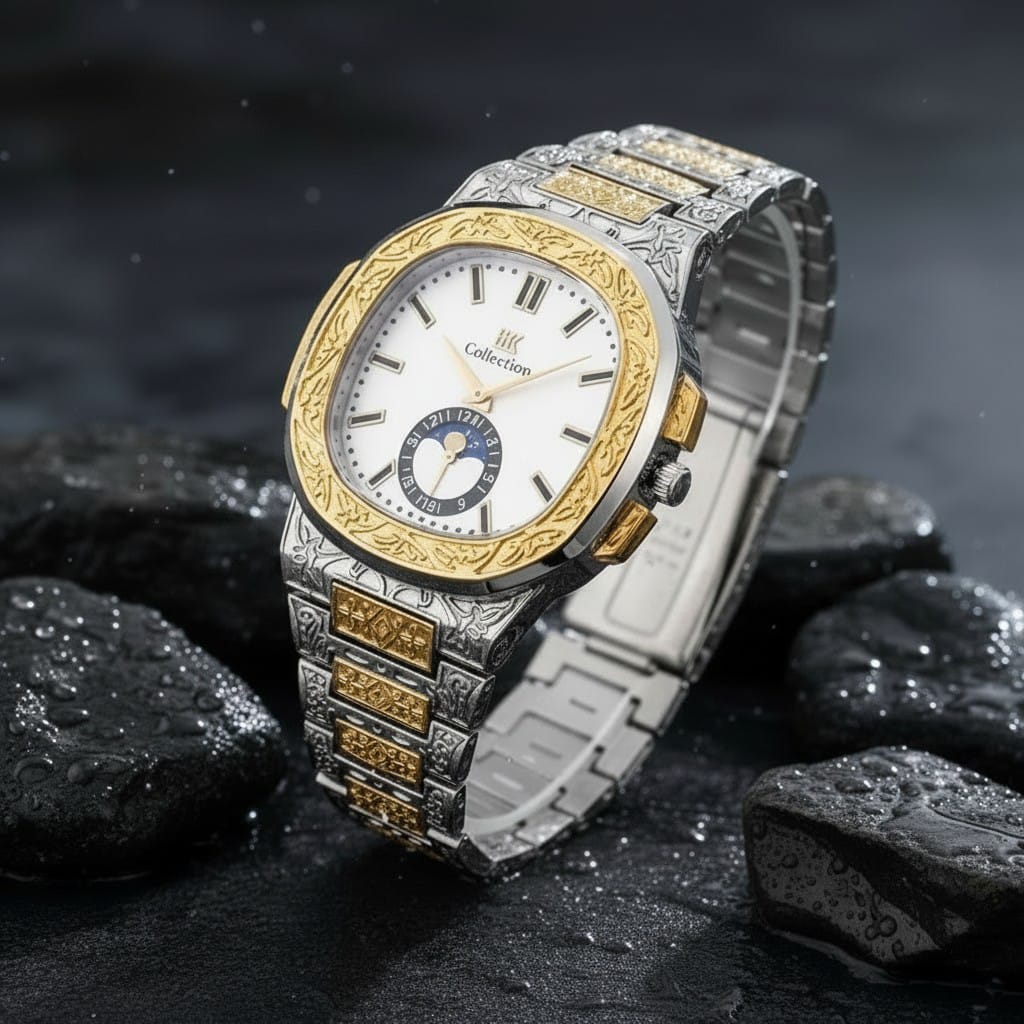 The Artisan Grandeur: Ornate Filigree & Celestial Complication