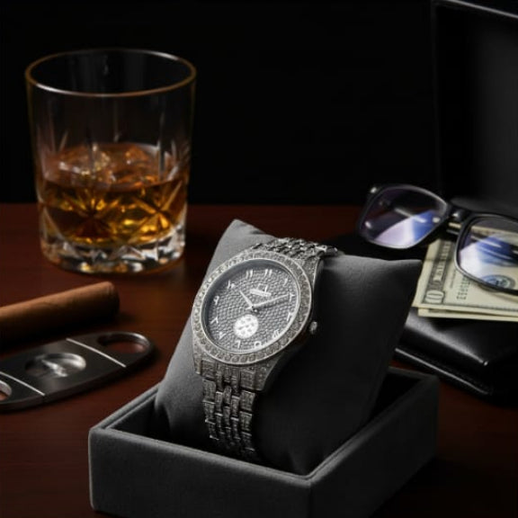 The Imperial Iced-Out Arabic Edition: Ultimate Luxury Mastery