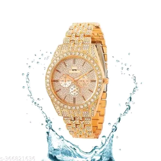 The Diamond Sovereign: Full Pave Chronograph Edition