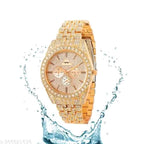 The Diamond Sovereign: Full Pave Chronograph Edition