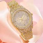 The Diamond Sovereign: Full Pave Chronograph Edition