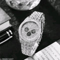 The Diamond Sovereign: Full Pave Chronograph Edition