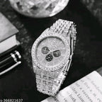 The Diamond Sovereign: Full Pave Chronograph Edition