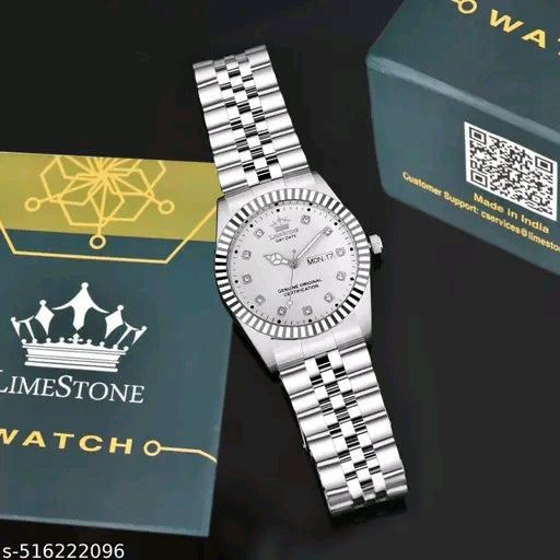 The Prestige Calendar: Fluted Bezel & Diamond-Dial Classic