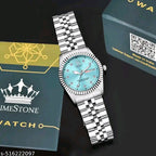 The Prestige Calendar: Fluted Bezel & Diamond-Dial Classic