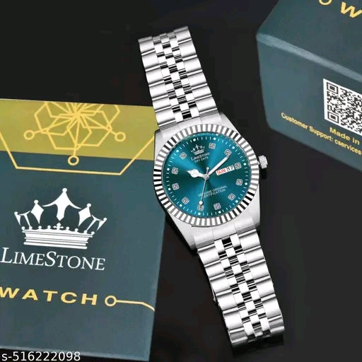 The Prestige Calendar: Fluted Bezel & Diamond-Dial Classic
