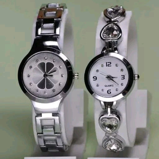 The Duo Collection: Minimalist Floral & Heart-Link Set