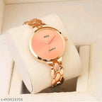 The Hexagon Chic: Minimalist Face & Scale-Link Bracelet