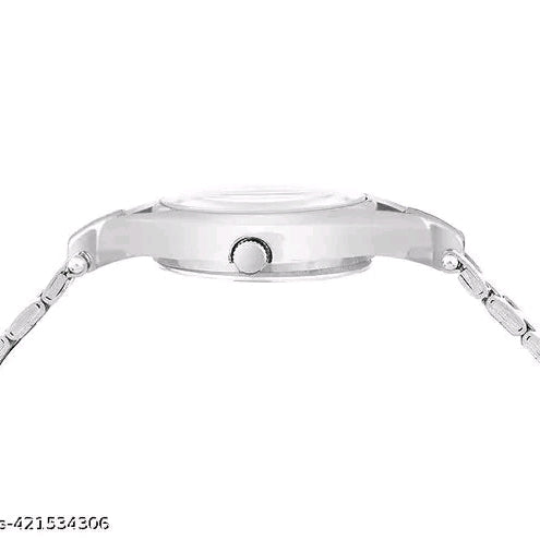 The Graceful Charm: Celestial Dial & Sculpted Tapered Link