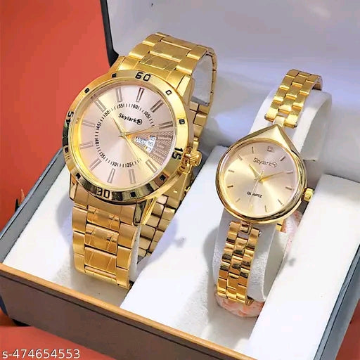 The Sovereign Couple: Modern Day-Date & Tapered Link Duo