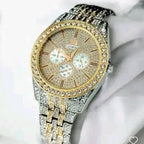The Diamond Sovereign: Full Pave Chronograph Edition