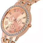 The Lumina Chronograph: Crystal-Halo Bezel & Stone-Set Link