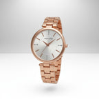 The Horizon Luxe: Minimalist Sunray Dial & Premium Link